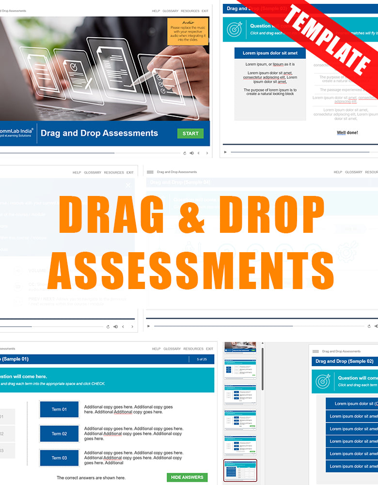 Drag and Drop Assessments
