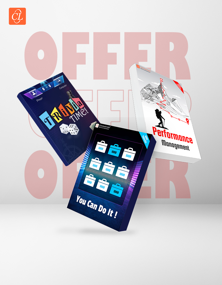 Bundle Offer for 3 Game templates [Trivia time, You Can Do It and Performance Management]