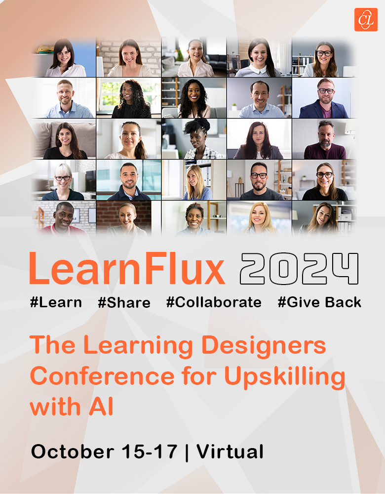 LearnFlux 2024 - The Learning Designers Conference for Upskilling with AI