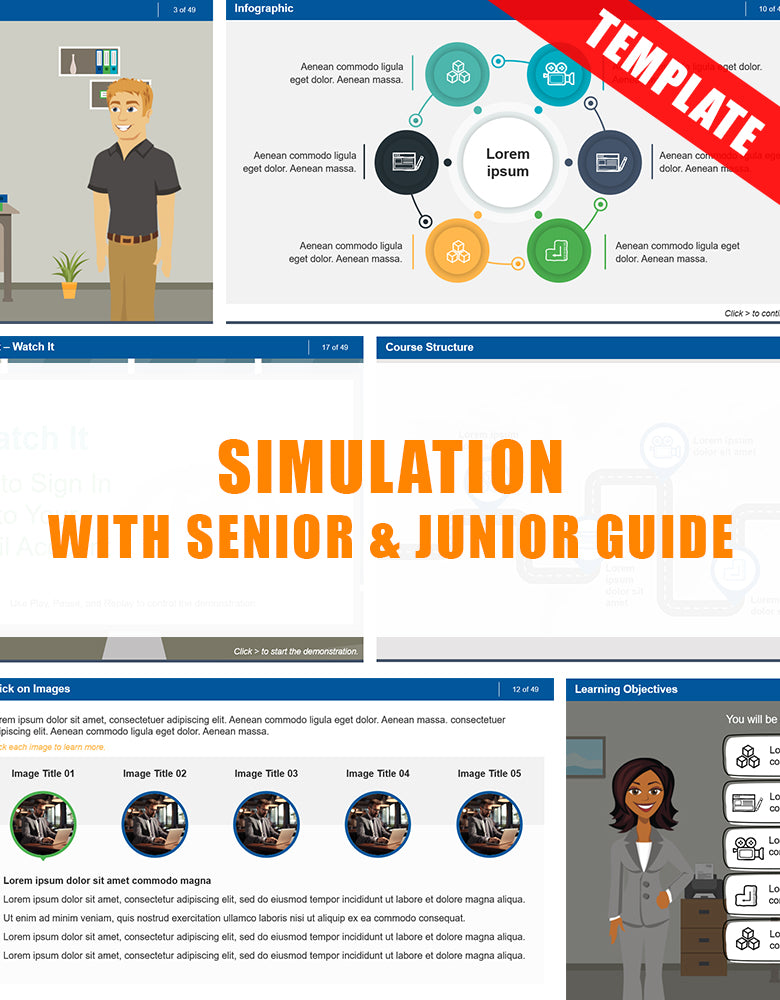 Simulation With Senior Guide and Junior