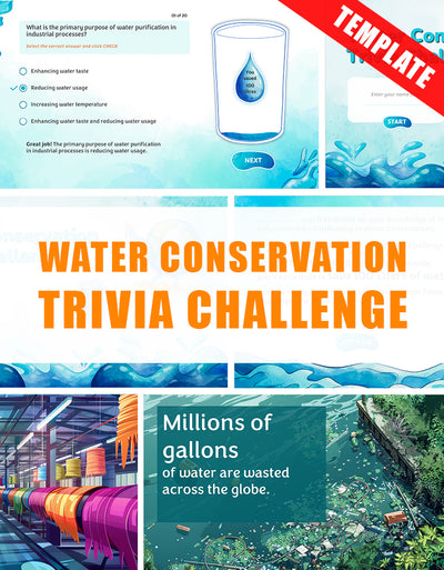 Leaderboard Water Conservation Trivia Challenge