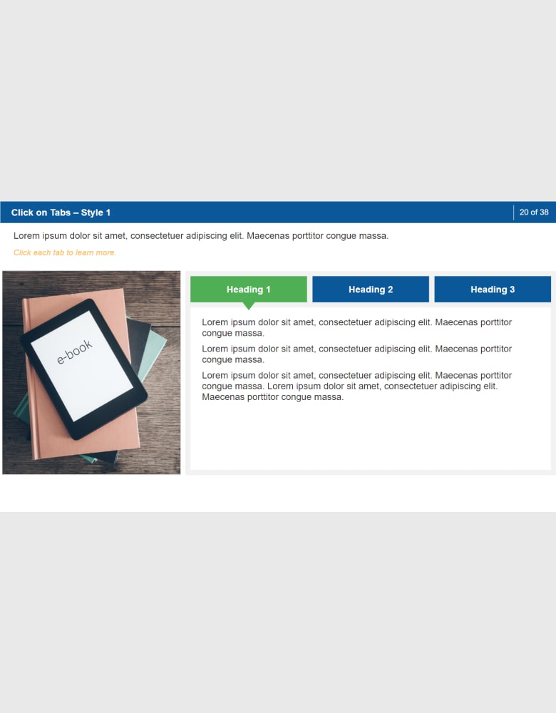 Fully Customizable eLearning Templates in Articulate Storyline ...