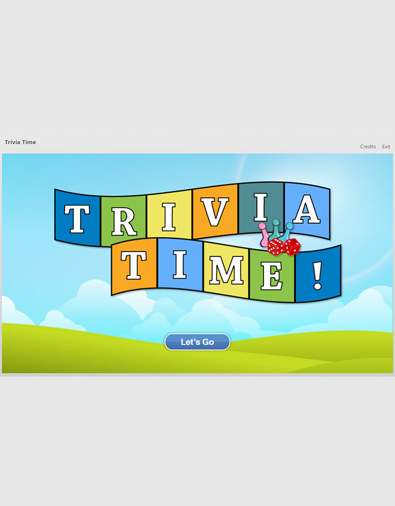 Trivia Time [Game Template with SCORM Package]