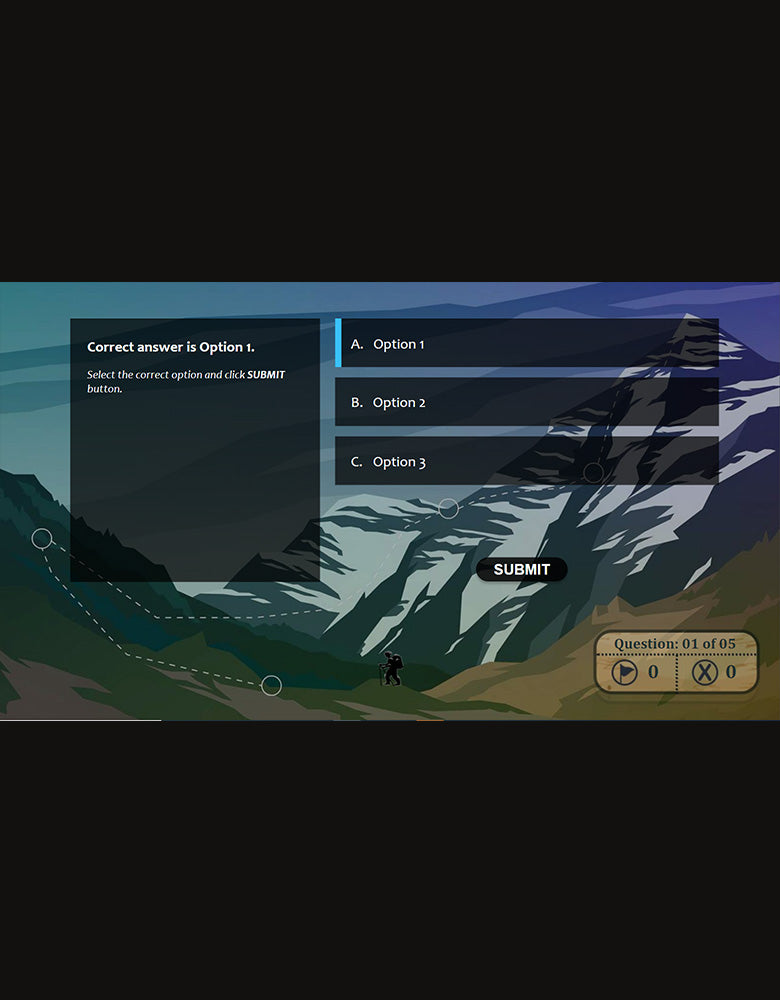 Performance management [Game Template with SCORM Package]