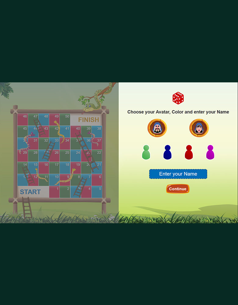 Snake and Ladder [Game Template with SCORM Package]