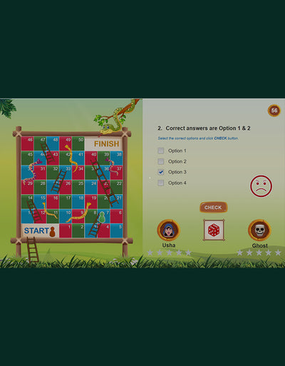 Snake and Ladder [Game Template with SCORM Package]
