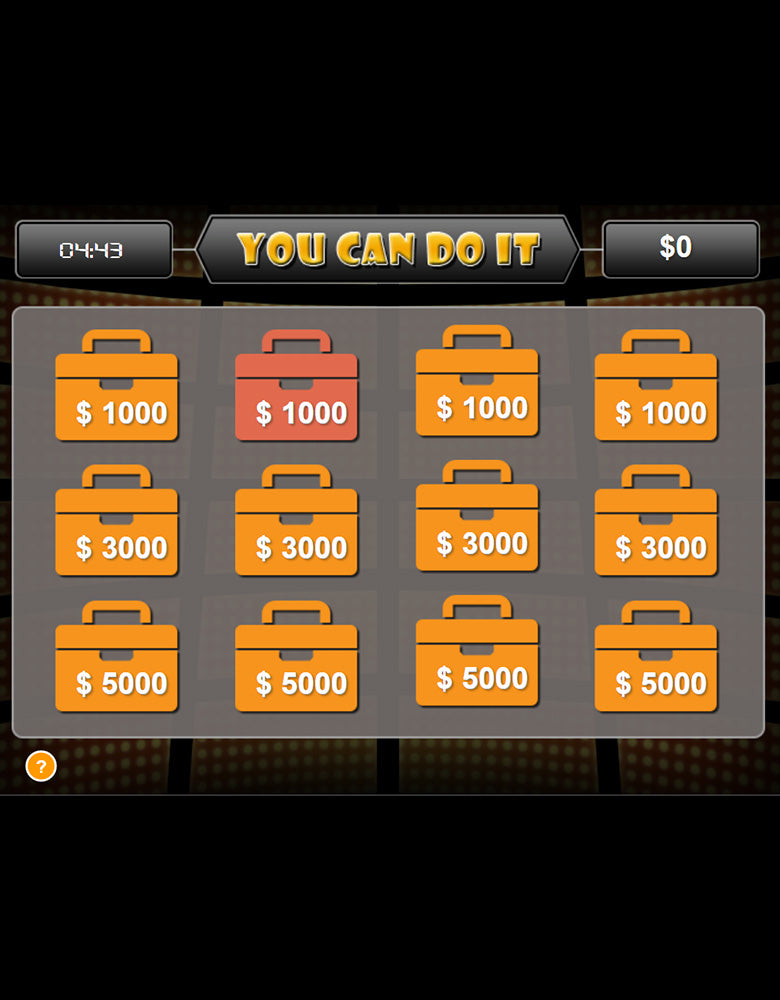 You Can Do It! [Game Template with SCORM Package]